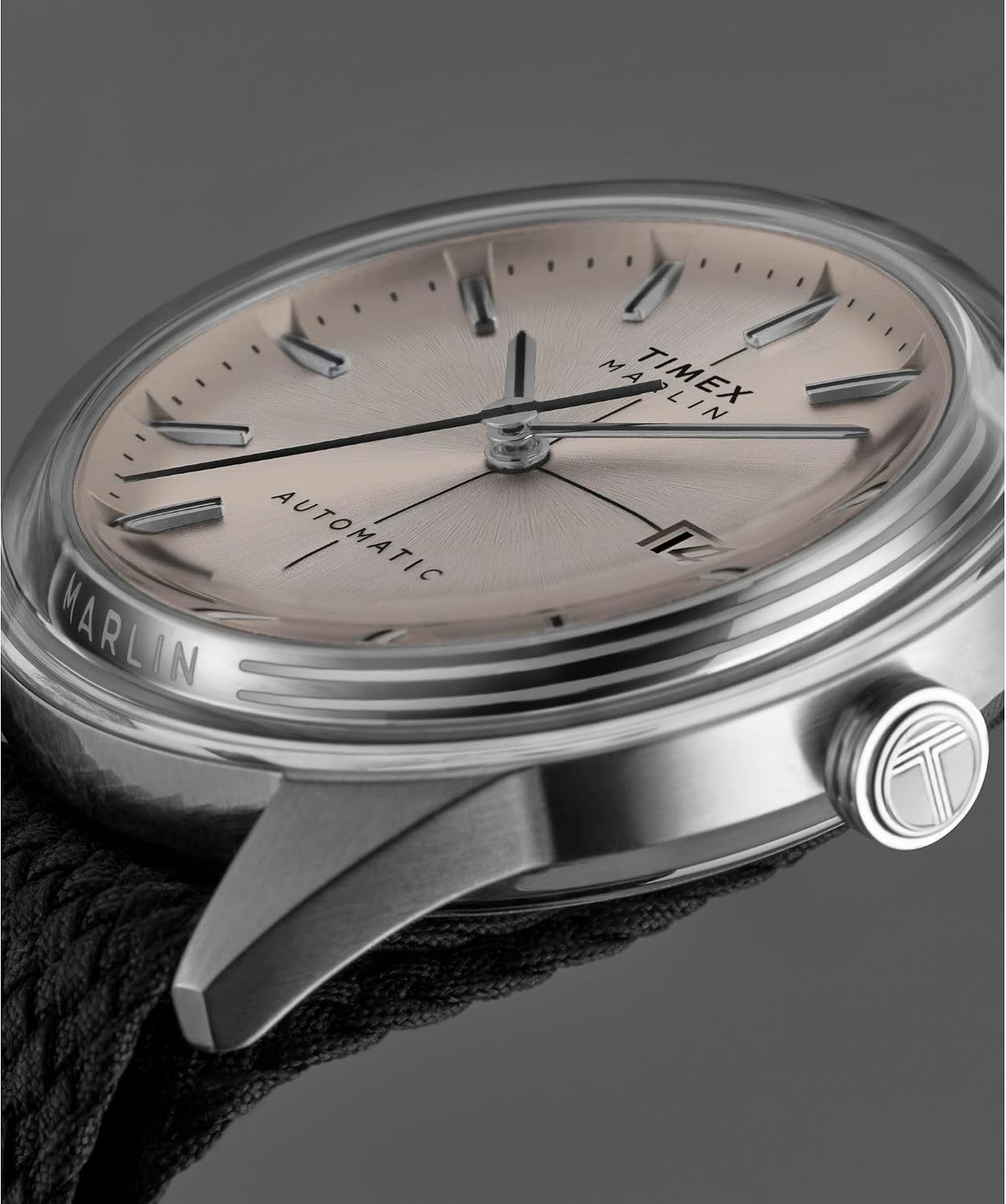 image:imageTimex Mens Marlin 40mm WatchBlackStainless SteelTan
