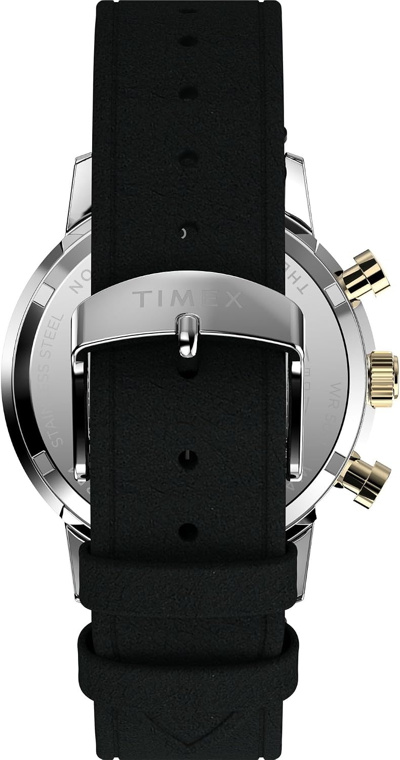 image:imageTimex Mens Marlin 40mm WatchBlackTwoToneChampagne