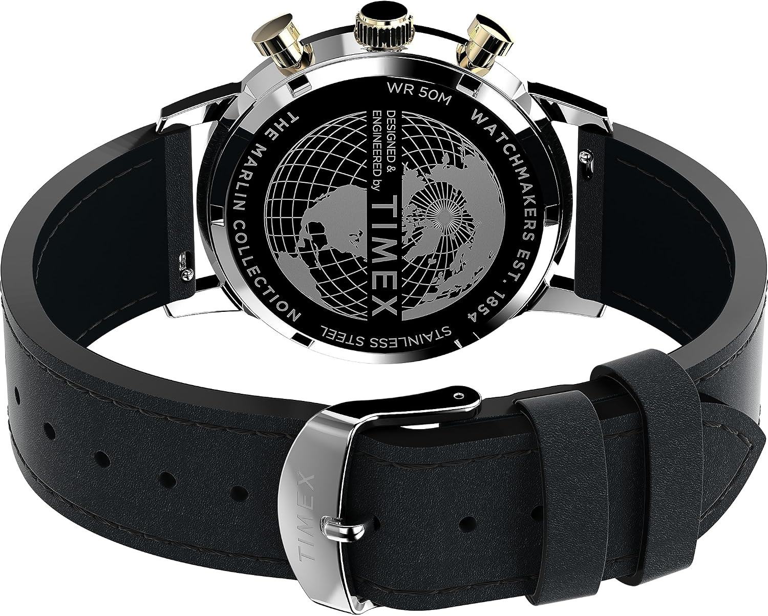 image:imageTimex Mens Marlin 40mm WatchBrownOtherTwoTone