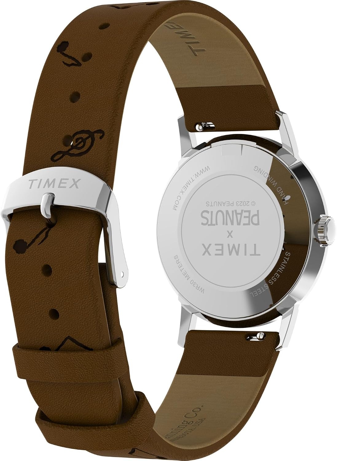 image:imageTimex Mens Marlin 40mm WatchBrownStainless SteelBlue