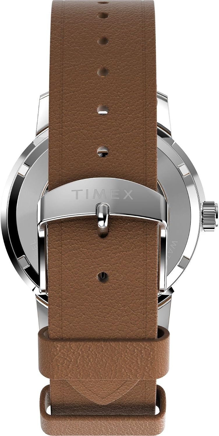 image:imageTimex Mens Marlin 40mm WatchBrownStainless SteelNatural