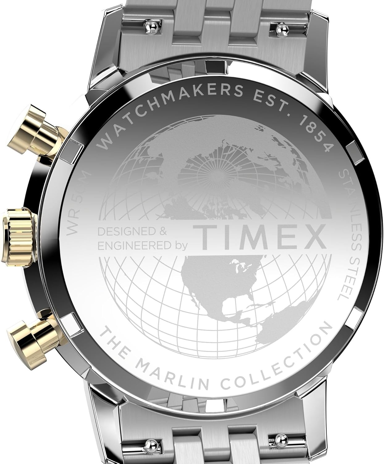 image:imageTimex Mens Marlin 40mm WatchTwoToneTwoToneBlue