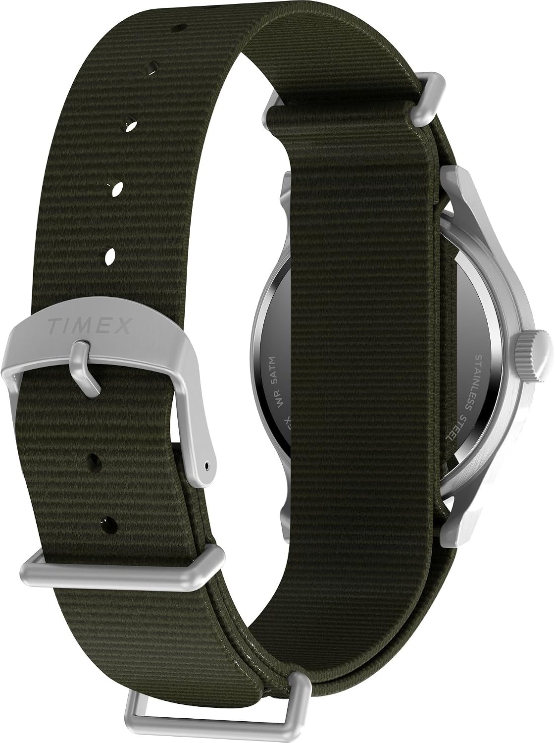 image:imageTimex Mens Mk1 36mm WatchGreenStainless SteelBlack