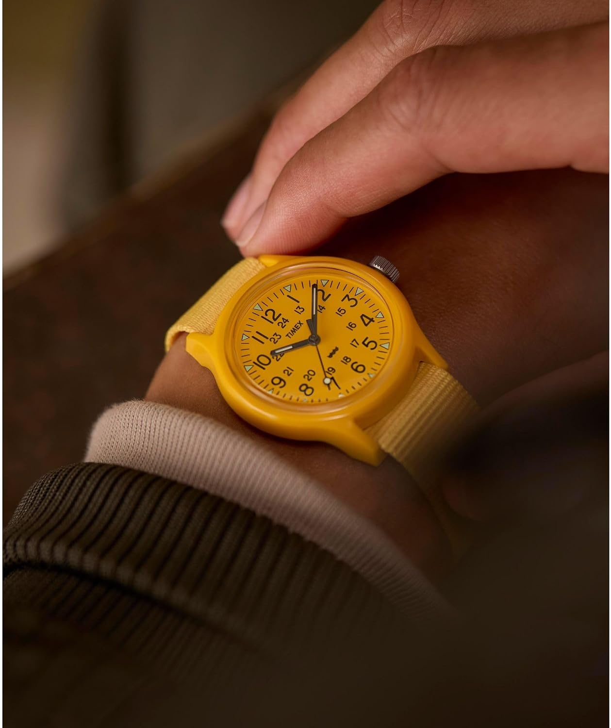 image:imageTimex Mens Mk1 36mm WatchYellowYellowYellow