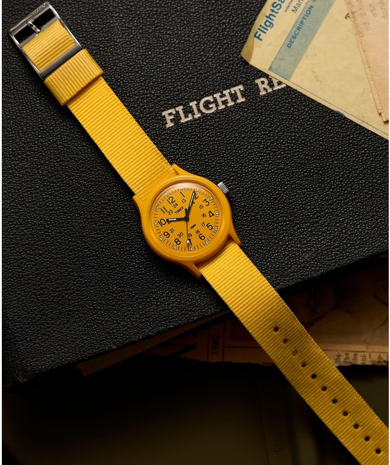 image:imageTimex Mens Mk1 36mm WatchYellowYellowYellow