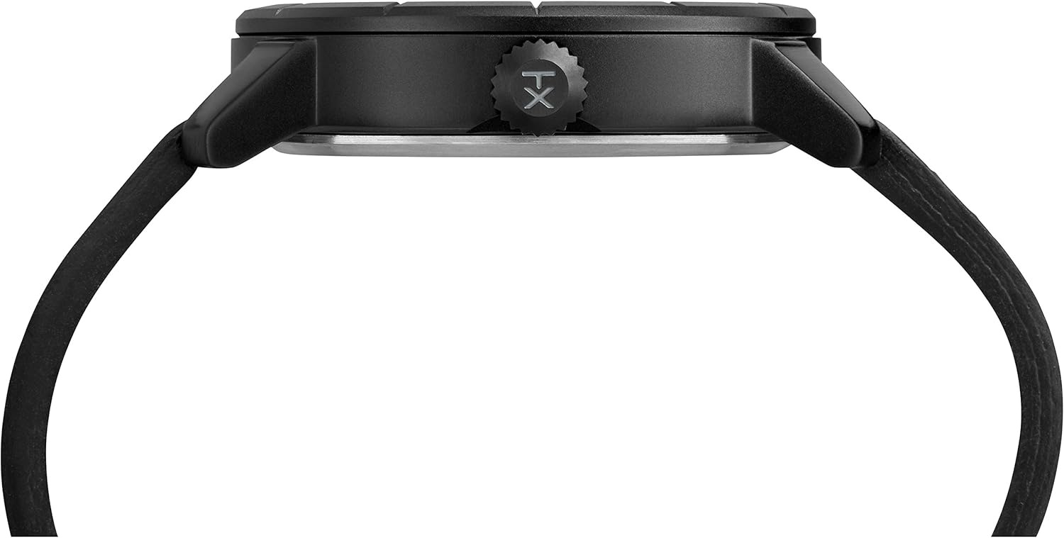 image:imageTimex Mens Mod 44 Leather Strap WatchBlack
