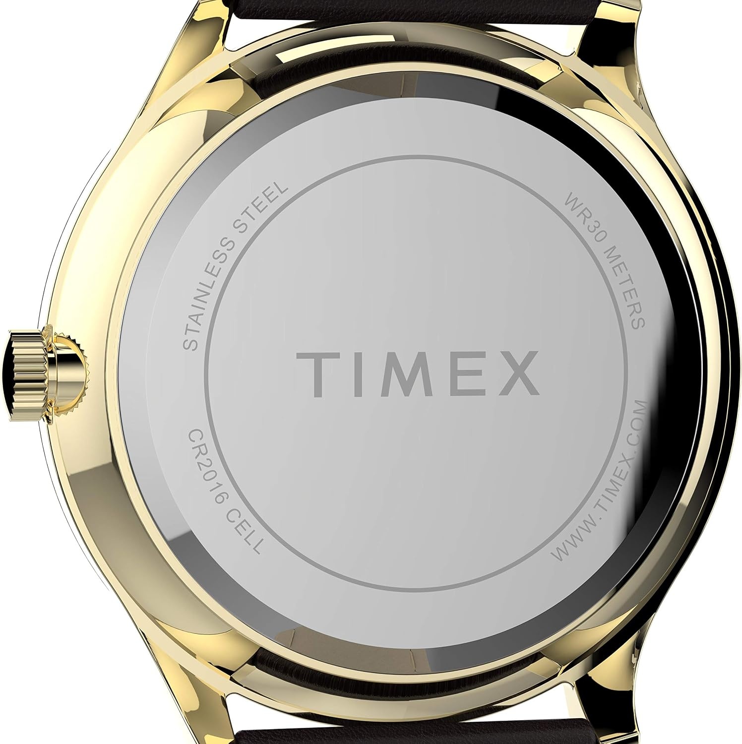 image:imageTimex Mens Modern Easy Reader 40mm WatchBrownGoldToneWhite