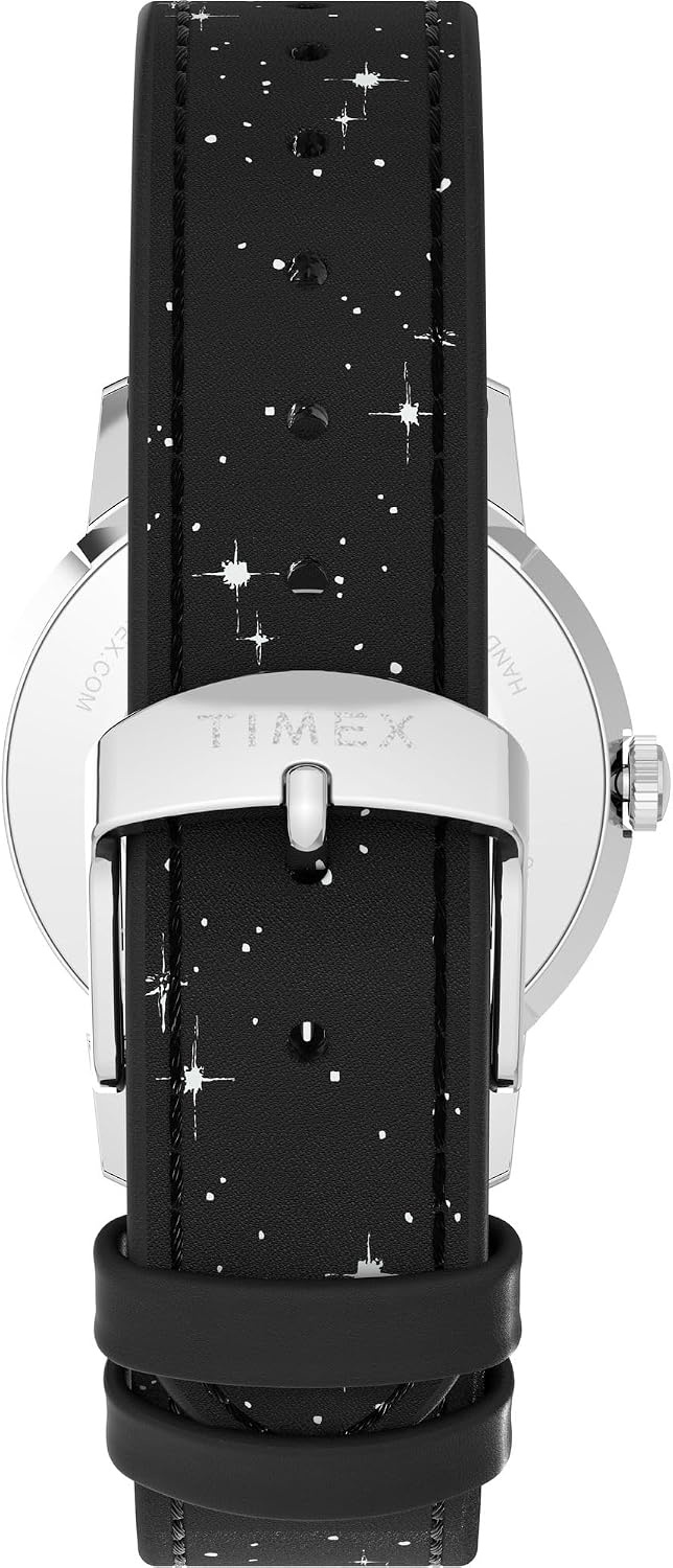 image:imageTimex Mens Peanuts Marlin 34mm WatchBlackStainless SteelBlack