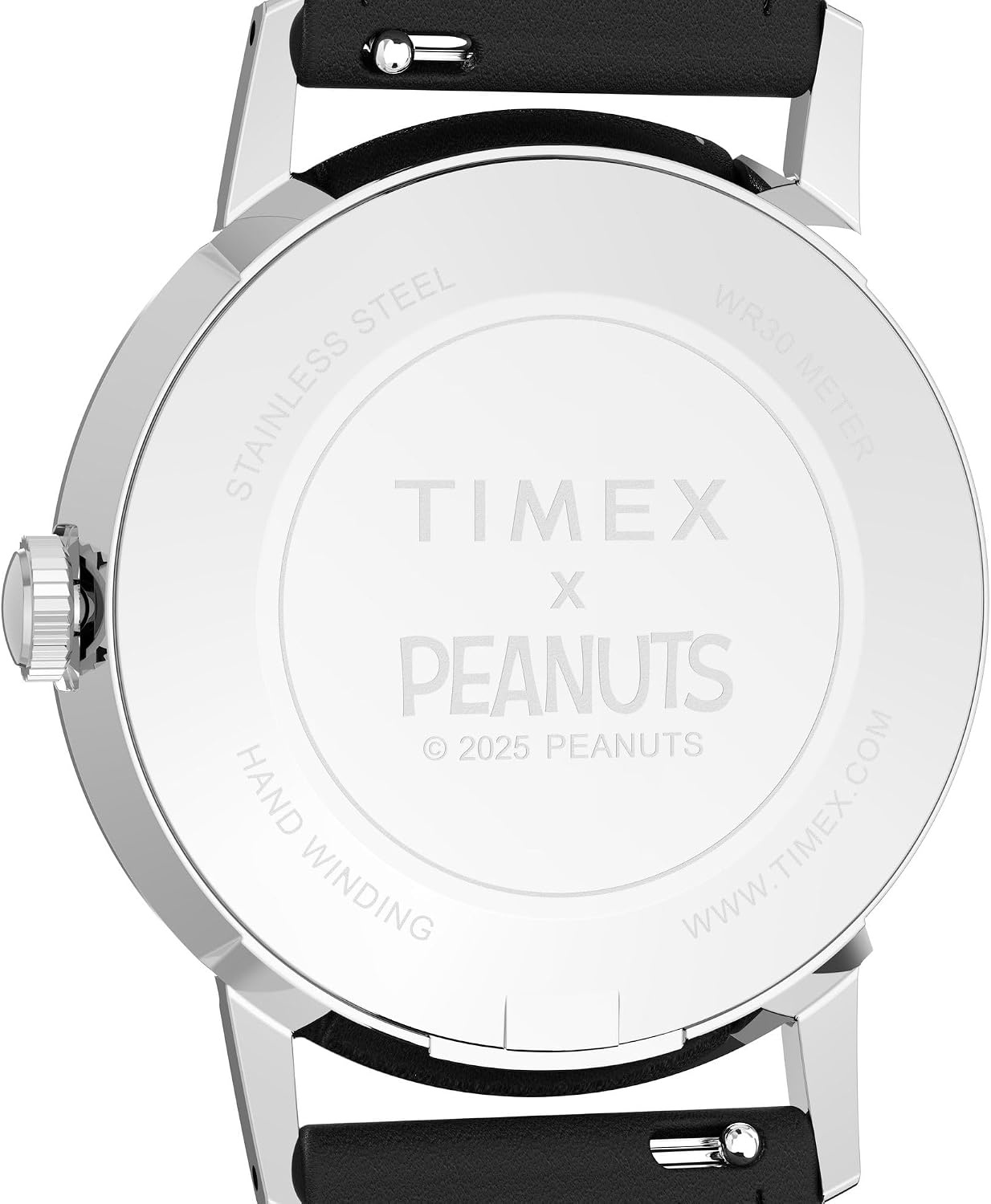 image:imageTimex Mens Peanuts Marlin 34mm WatchBlackStainless SteelBlack