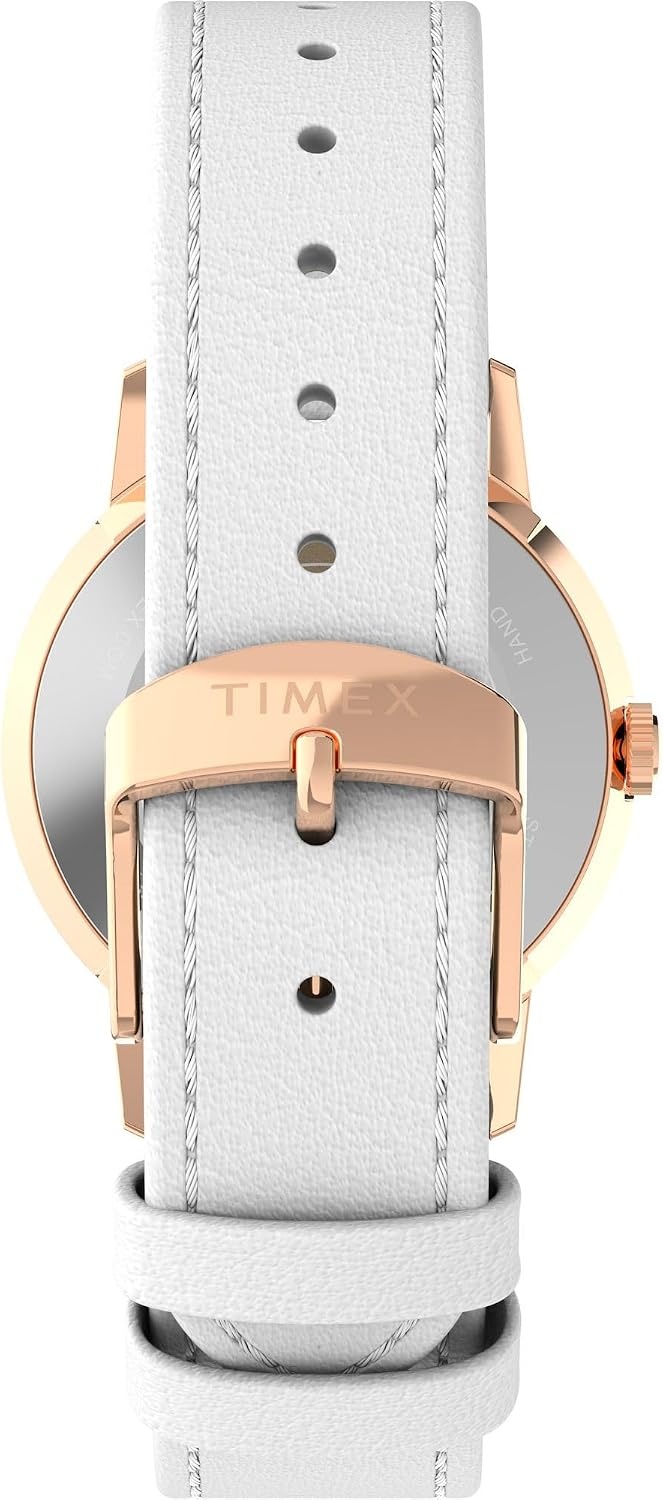 image:imageTimex Mens Peanuts Marlin 34mm WatchWhiteRose GoldToneOther