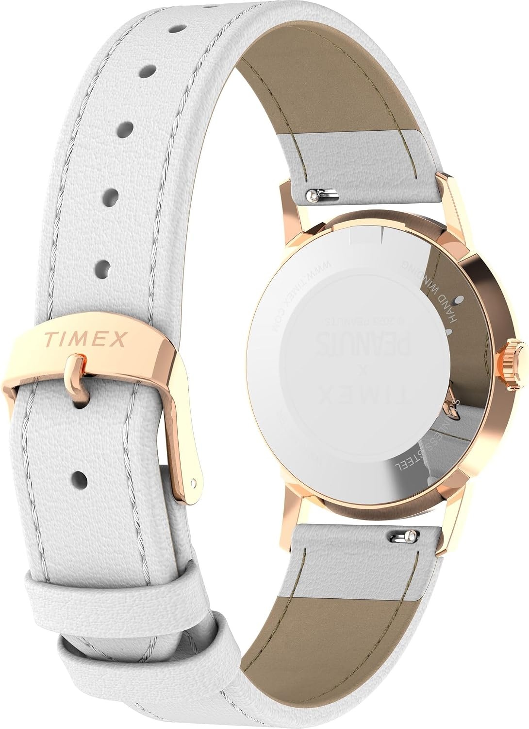 image:imageTimex Mens Peanuts Marlin 34mm WatchWhiteRose GoldToneOther
