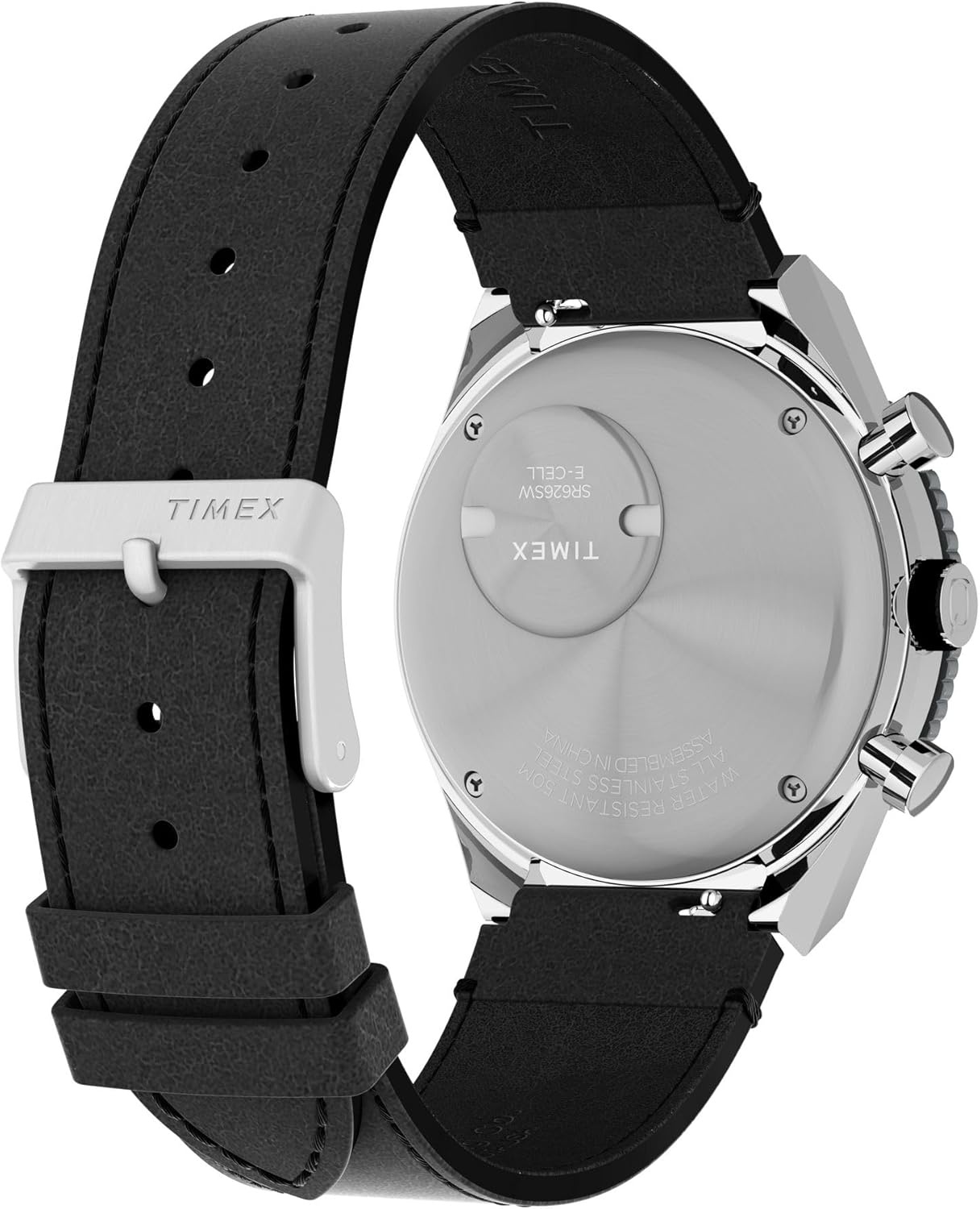 image:imageTimex Mens Q 40mm WatchBlackStainless SteelBlack