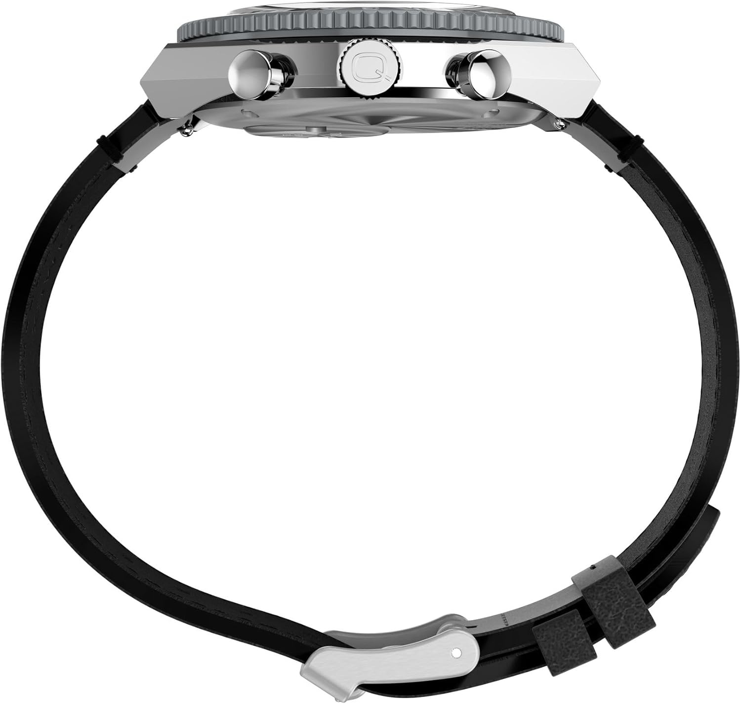 image:imageTimex Mens Q 40mm WatchBlackStainless SteelBlack