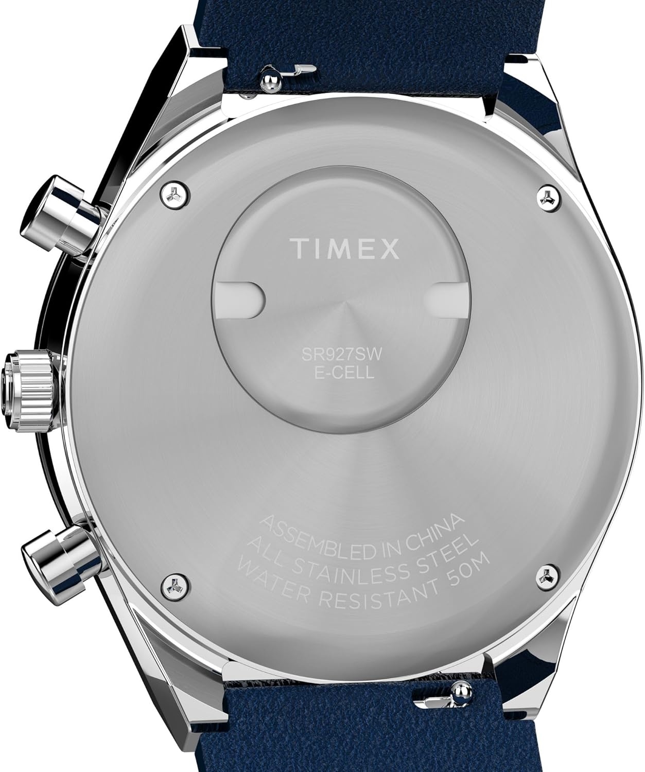image:imageTimex Mens Q 40mm WatchBlueSilverToneBlue