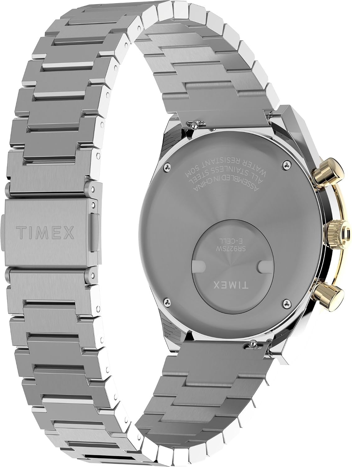 image:imageTimex Mens Q 40mm WatchTwoToneTwoToneBlack