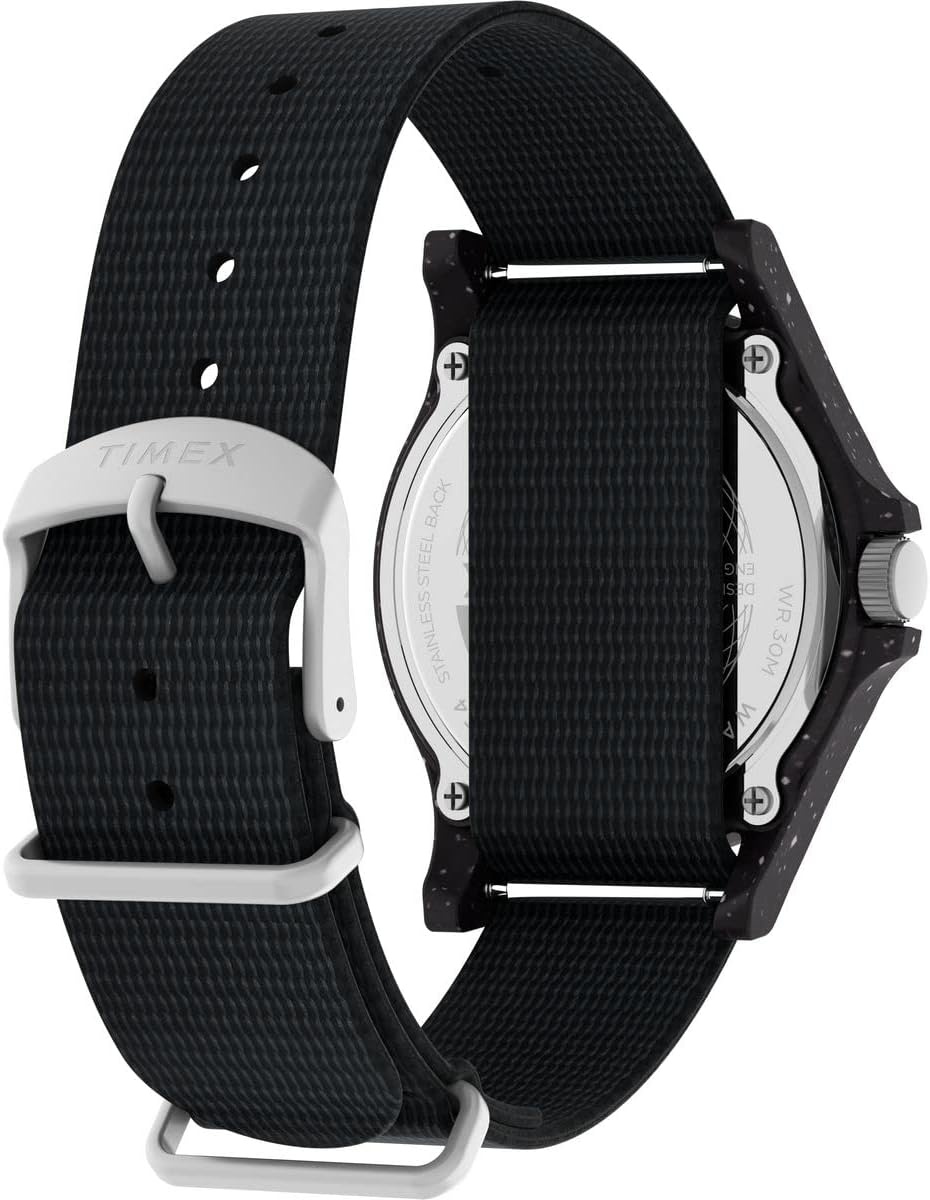 image:imageTimex Mens Reclaim Ocean 40mm WatchBlackBlack