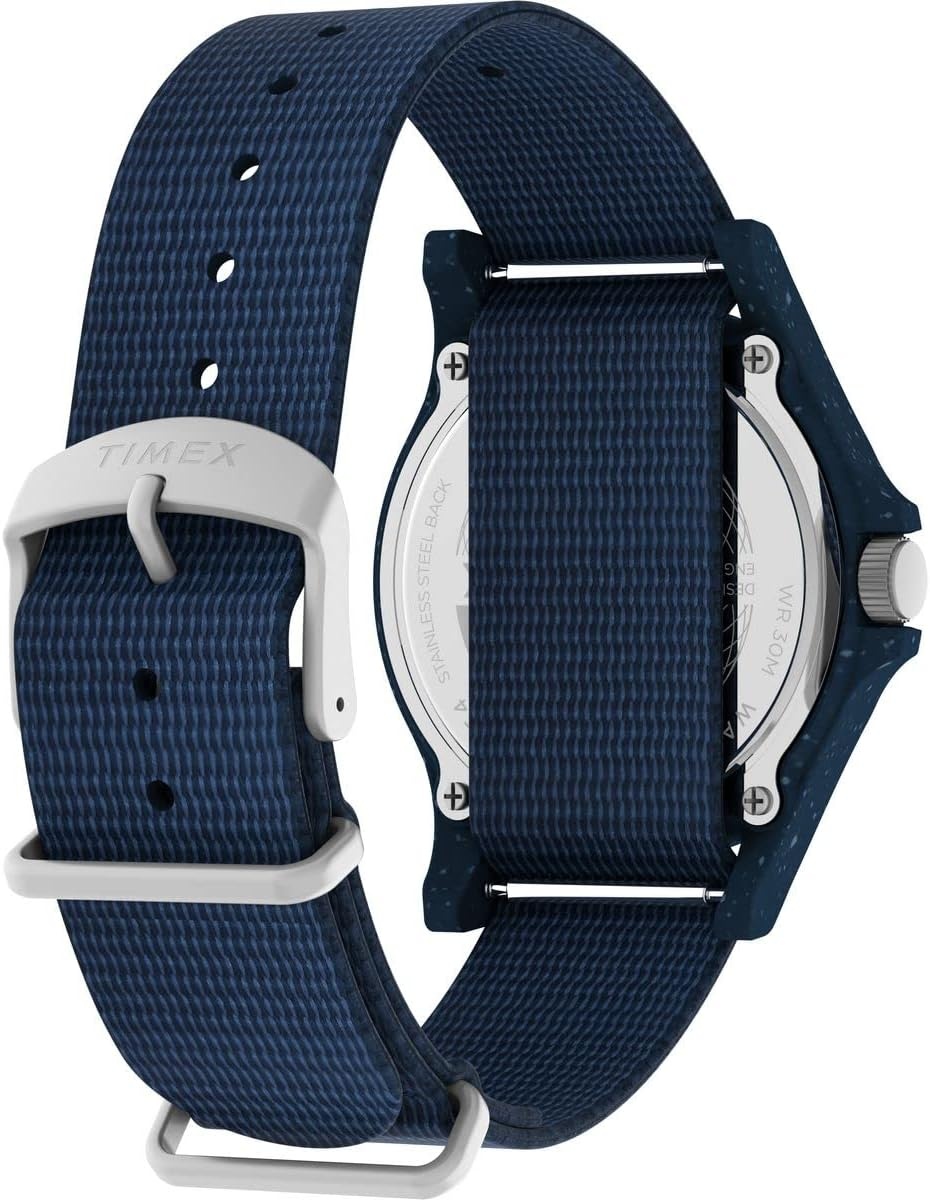 image:imageTimex Mens Reclaim Ocean 40mm WatchBlueBlack