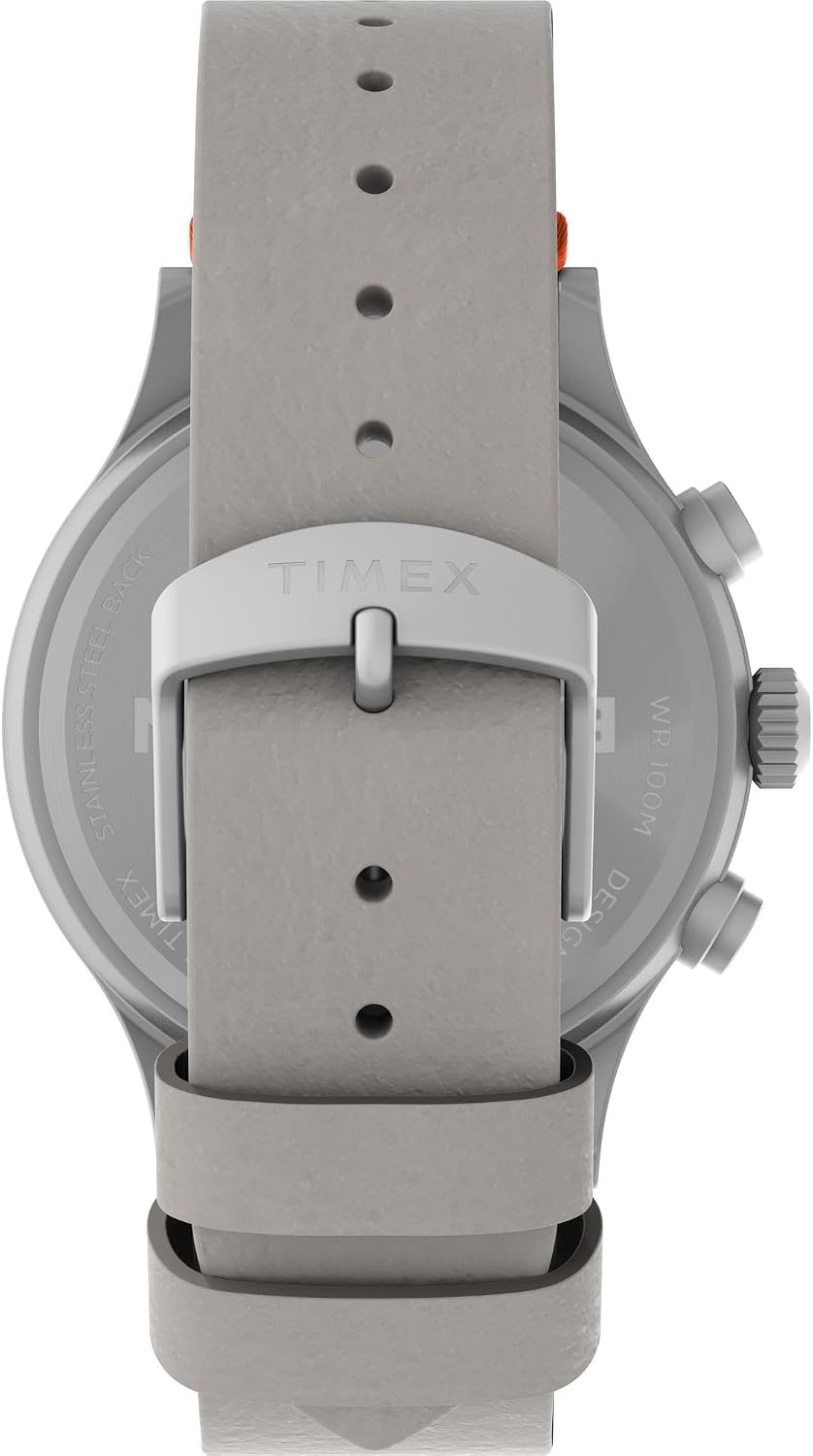 image:imageTimex Mens Sierra 42mm WatchGrayGrayIP Steel