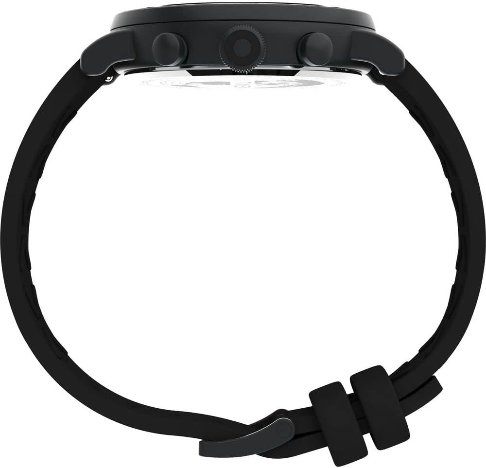 image:imageTimex Mens Standard Diver 43mm WatchBlackBlackBlack