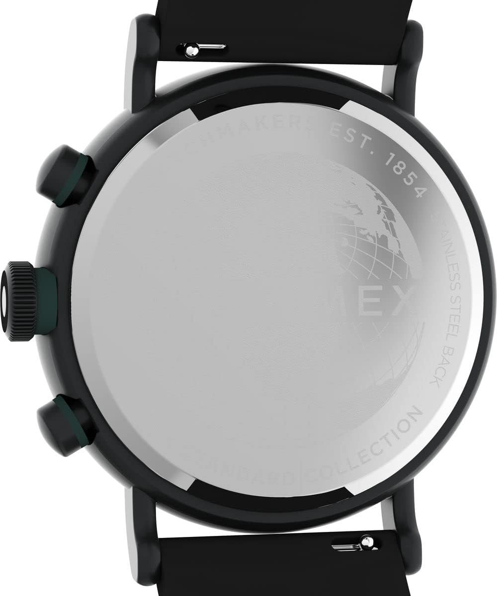 image:imageTimex Mens Standard Diver 43mm WatchBlackBlackBlack