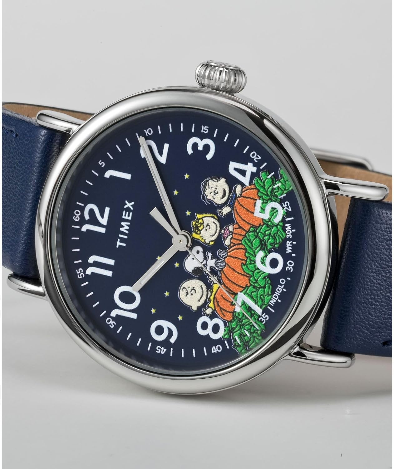 image:imageTimex Mens Standard SubSecond 40mm WatchBlueSilverToneBlue