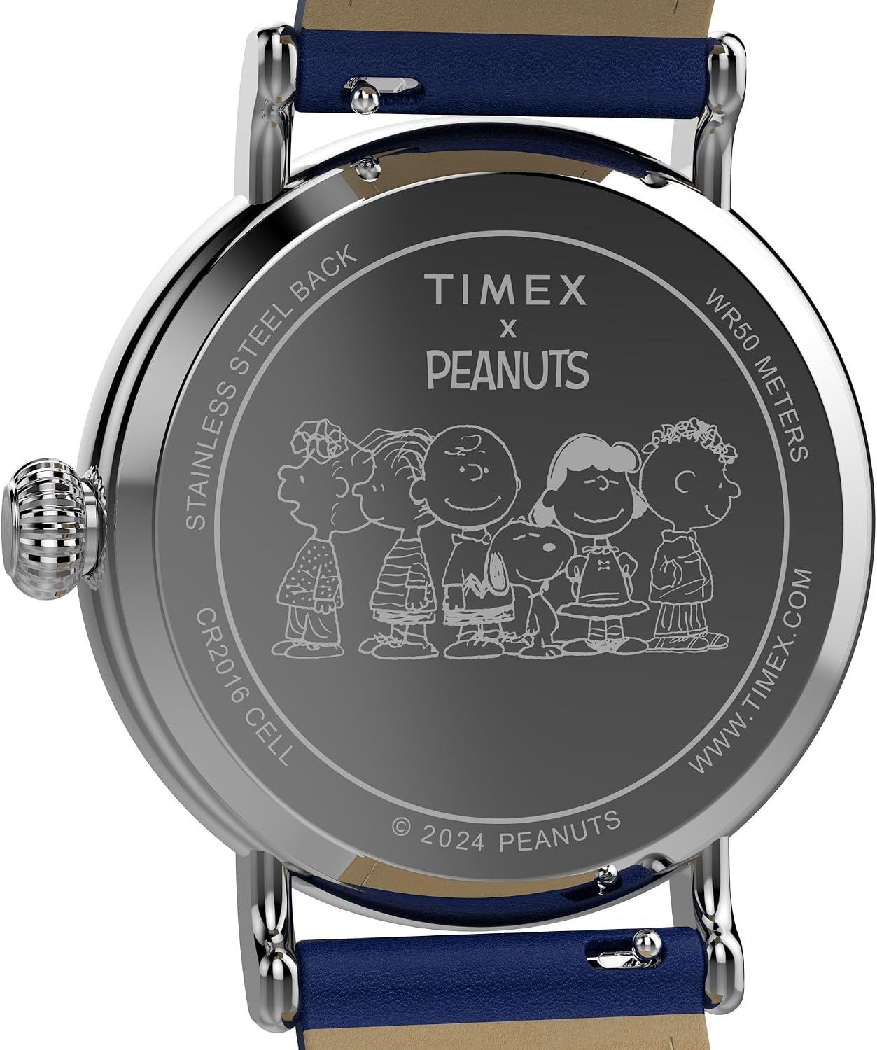 image:imageTimex Mens Standard SubSecond 40mm WatchBlueSilverToneBlue