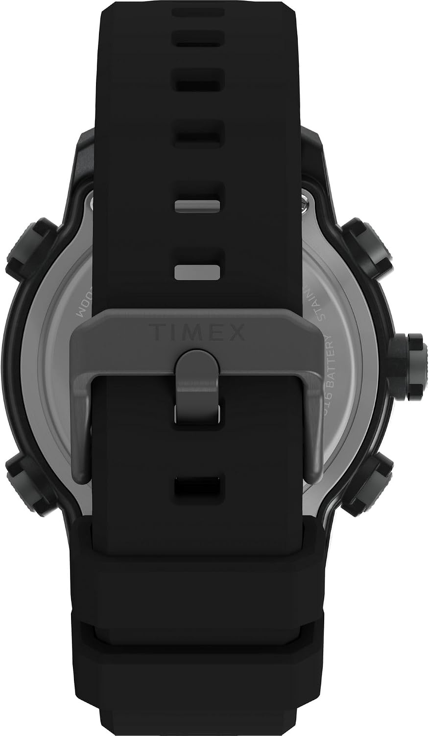 image:imageTimex Mens Triathlon 44mm WatchBlackBlackDigital