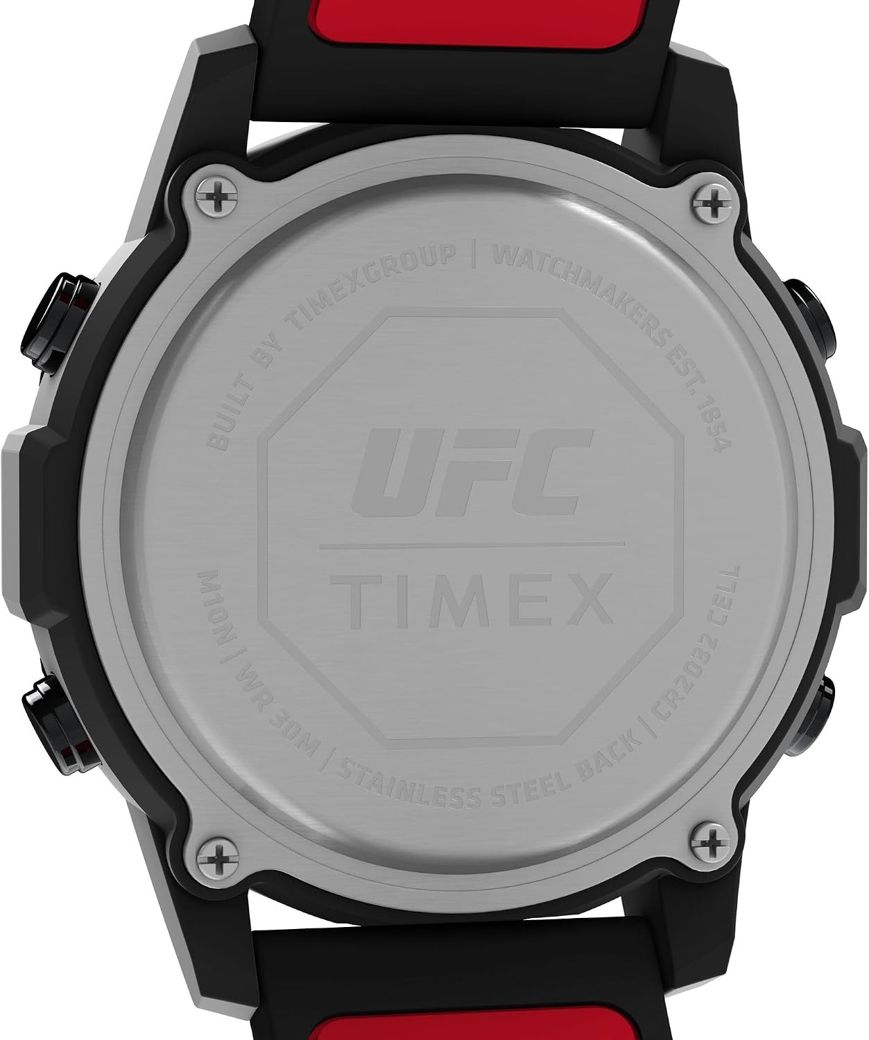 image:imageTimex Mens UFC Brawler 43mm Watch Black Strap Digital Dial Black CaseBlackBlackDigital