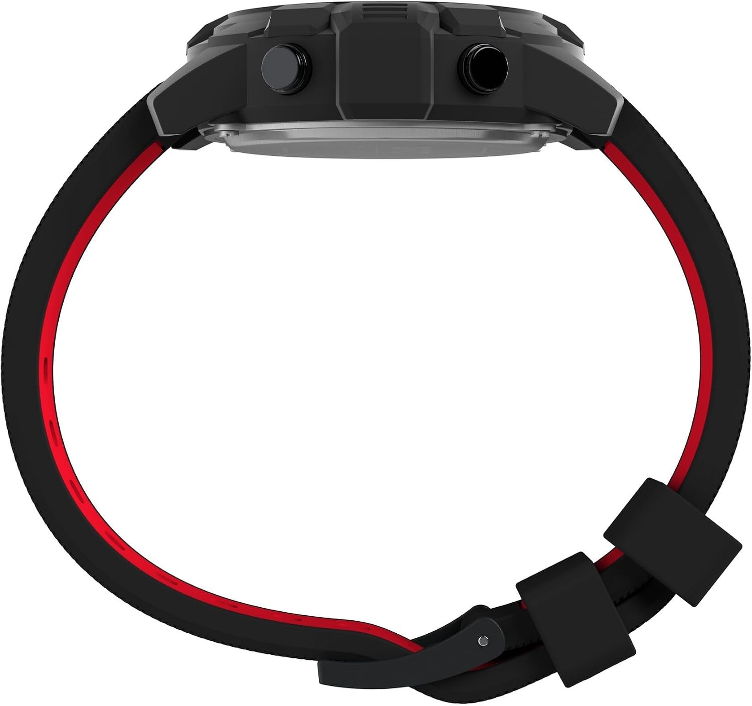 image:imageTimex Mens UFC Brawler 43mm Watch Black Strap Digital Dial Black CaseBlackBlackDigital