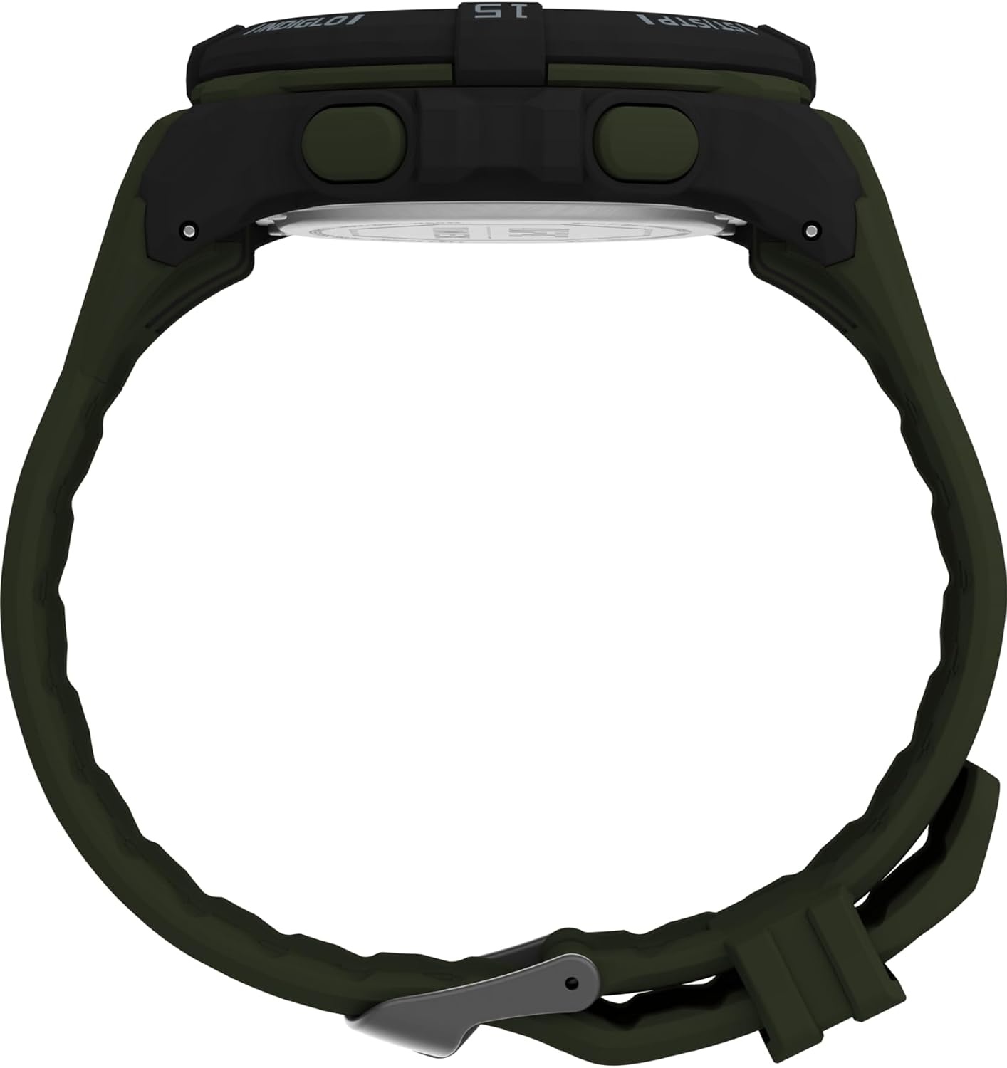 image:imageTimex Mens UFC Rush 52mm Watch Black Strap Digital Dial Black CaseGreenDigitalBlack