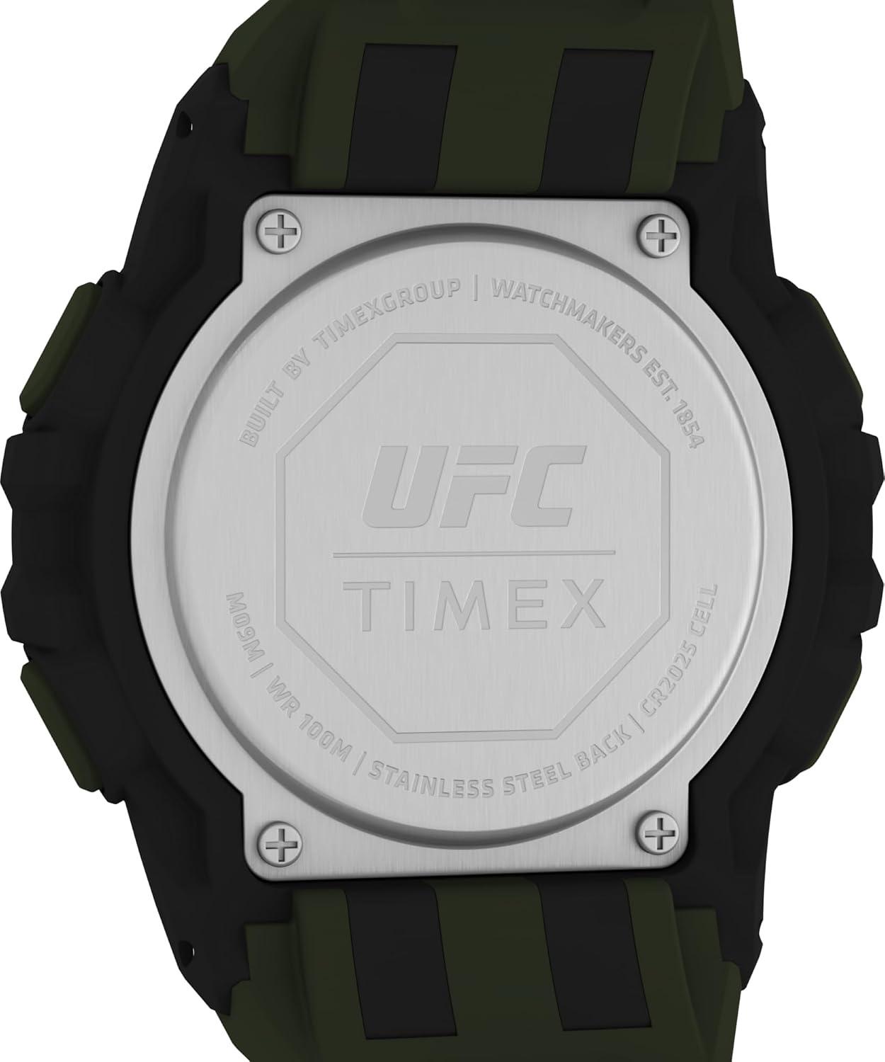 image:imageTimex Mens UFC Rush 52mm Watch Black Strap Digital Dial Black CaseGreenDigitalBlack