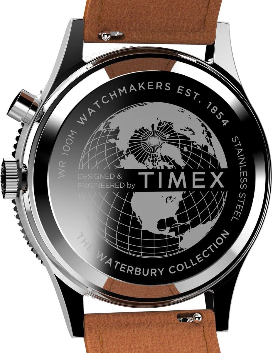 image:imageTimex Mens Waterbury 39mm WatchTanBlack