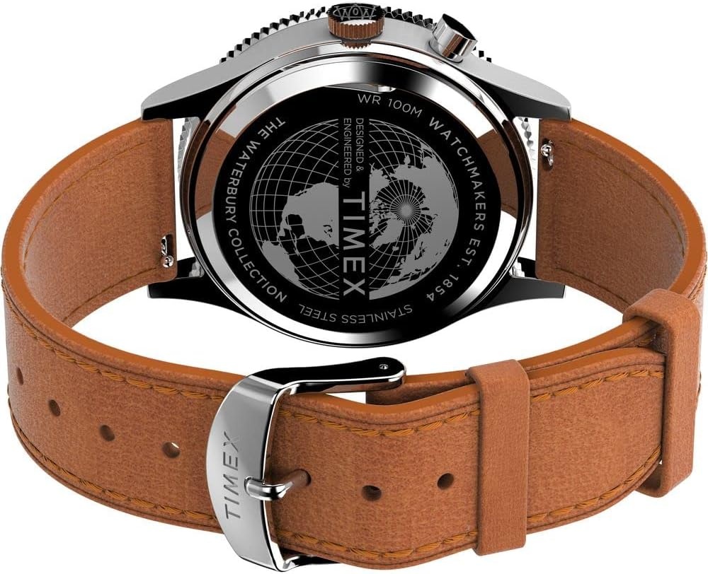 image:imageTimex Mens Waterbury 39mm WatchTanBlack
