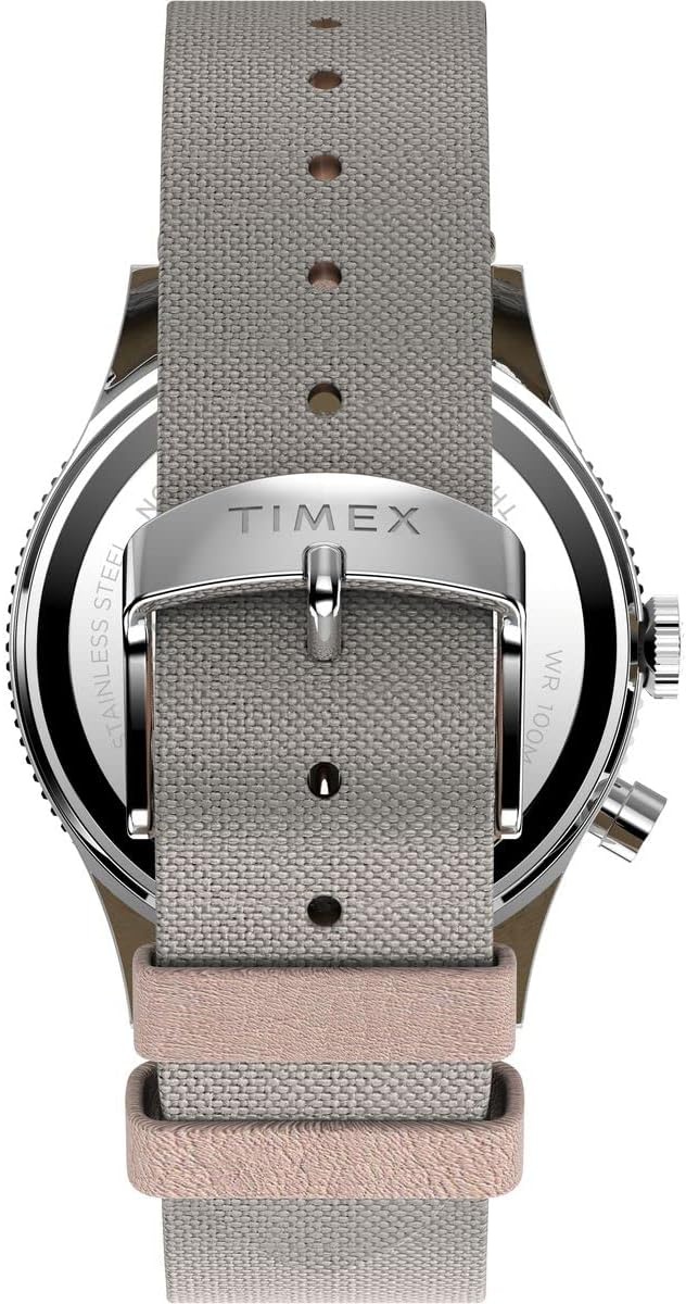 image:imageTimex Mens Waterbury 39mm WatchWhiteBlack