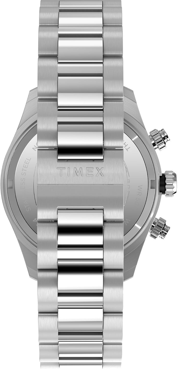 image:imageTimex Mens Waterbury Heritage 39mm WatchStainless SteelStainless SteelSilverTone