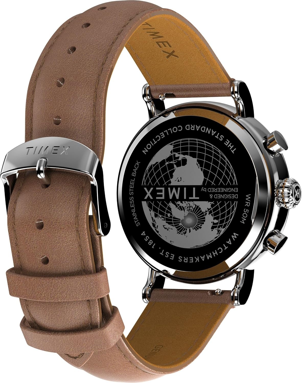 image:imageTimex Mens Waterbury Metropolitan 41mm WatchBrown