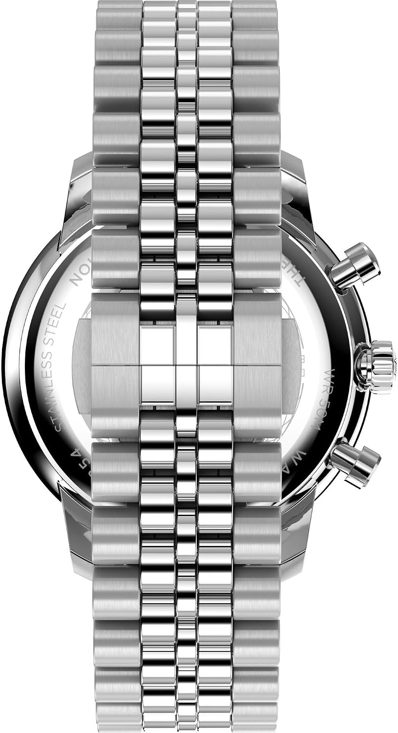 image:imageTimex Mens Waterbury Metropolitan 41mm WatchStainless SteelStainless SteelGreen