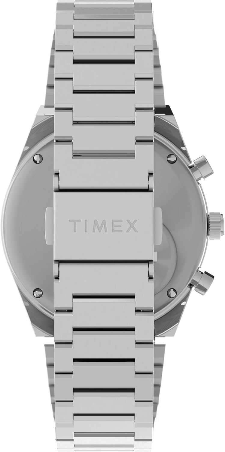 image:imageTimex Q Mens 40mm WatchStainless SteelBlueStainless Steelfalcon