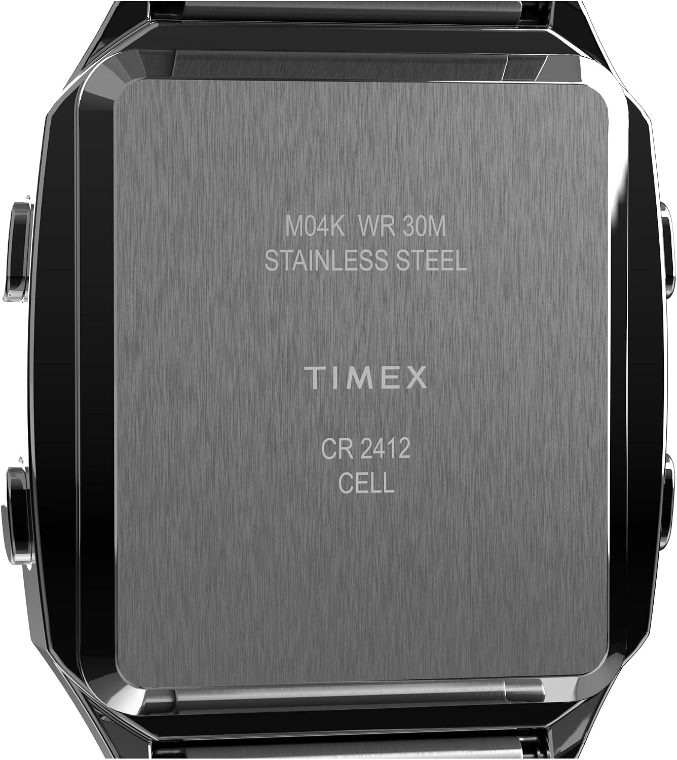 image:imageTimex Q Reissue Digital LCA 325mm Watch SilverTone Stainless Steel Case amp Bracelet