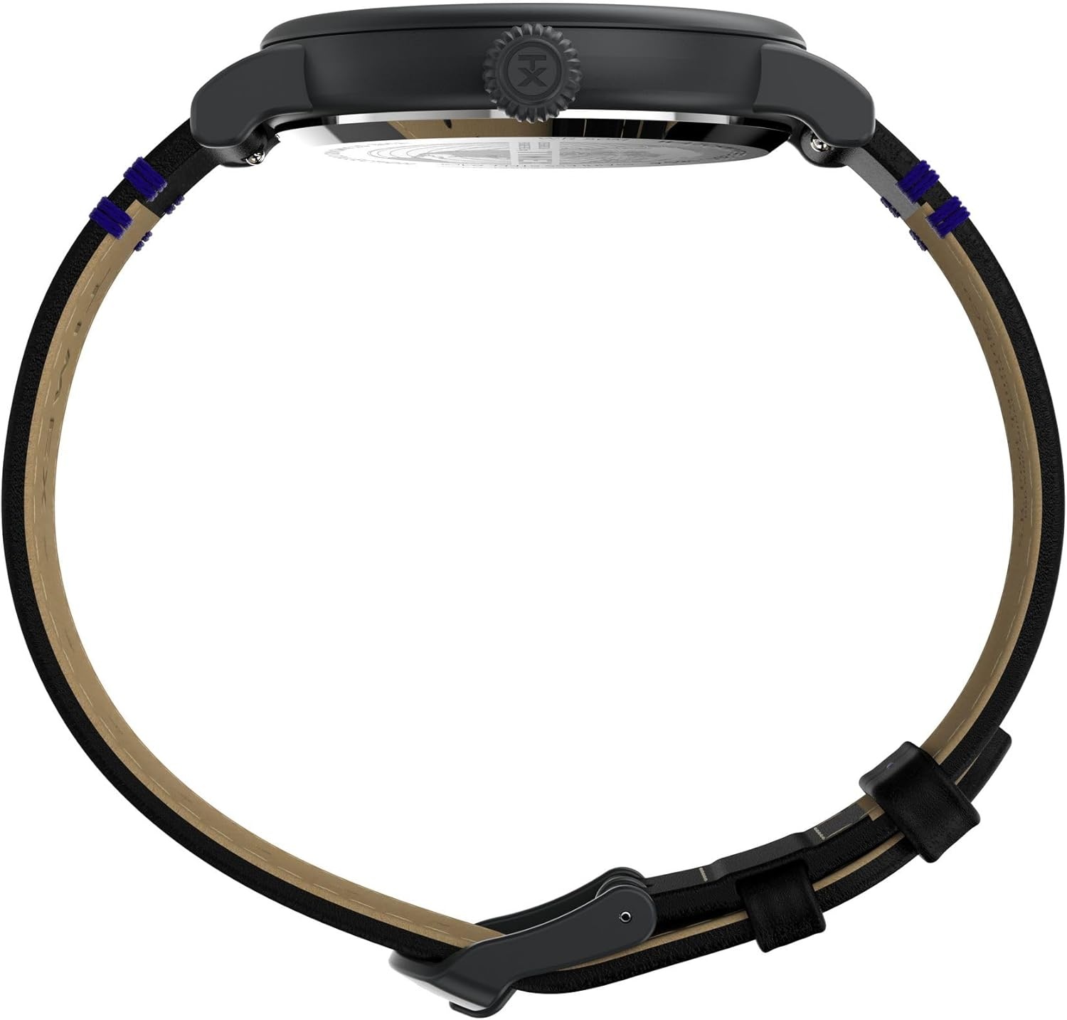 image:imageTimex Standard 3Hand 40mm Mens Analog Watch INDIGLO Backlight and Luminous Hands Adjustable and Durable Strap 50M Water ResistanceBlackBlackBlack