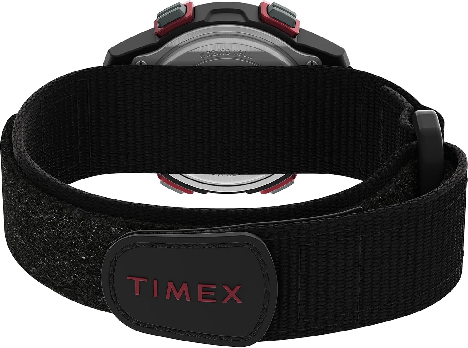 image:imageTimex Unisex Expedition CAT 33mm WatchBlackDigitalBlackRed