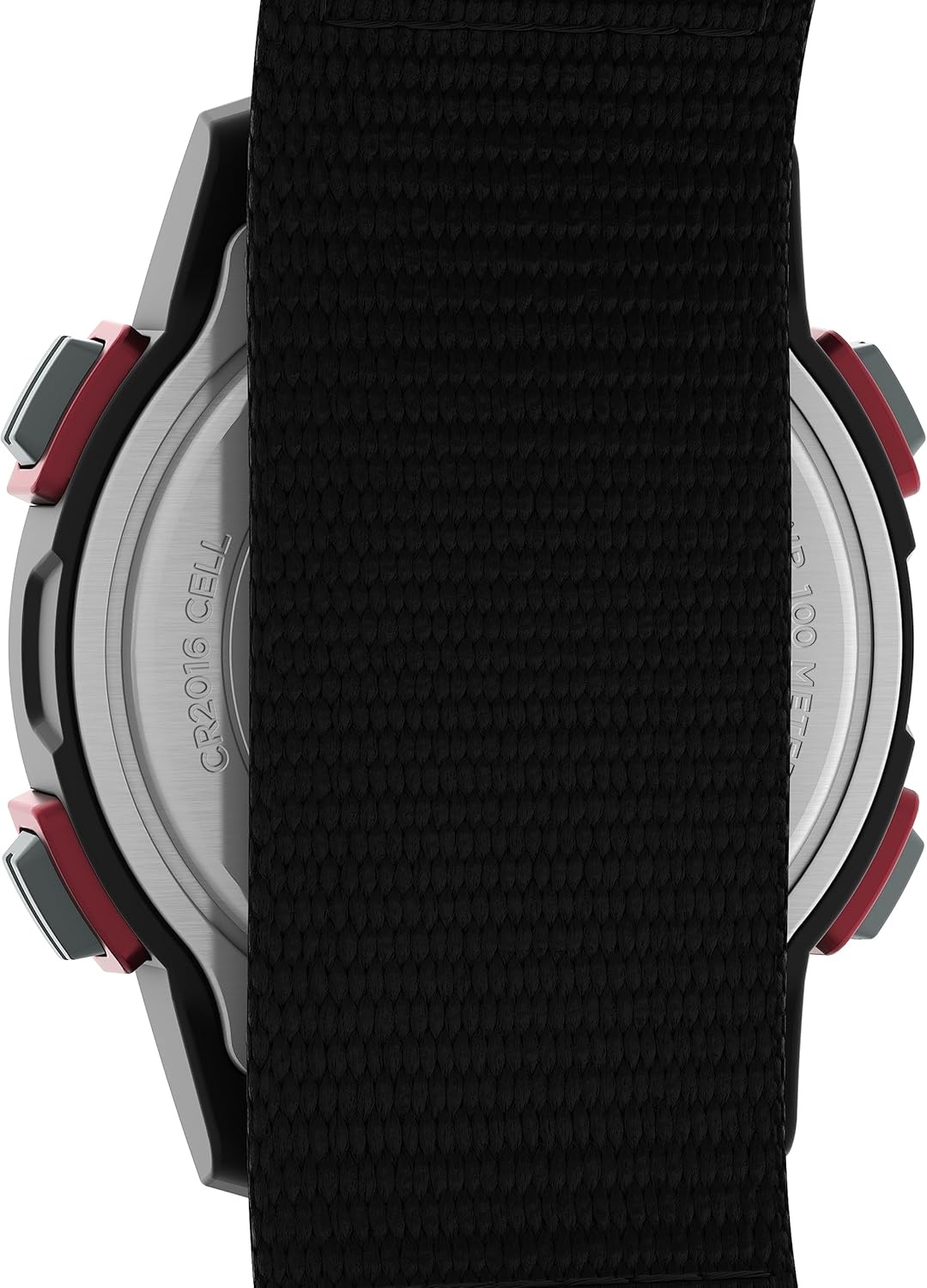 image:imageTimex Unisex Expedition CAT 33mm WatchBlackDigitalBlackRed