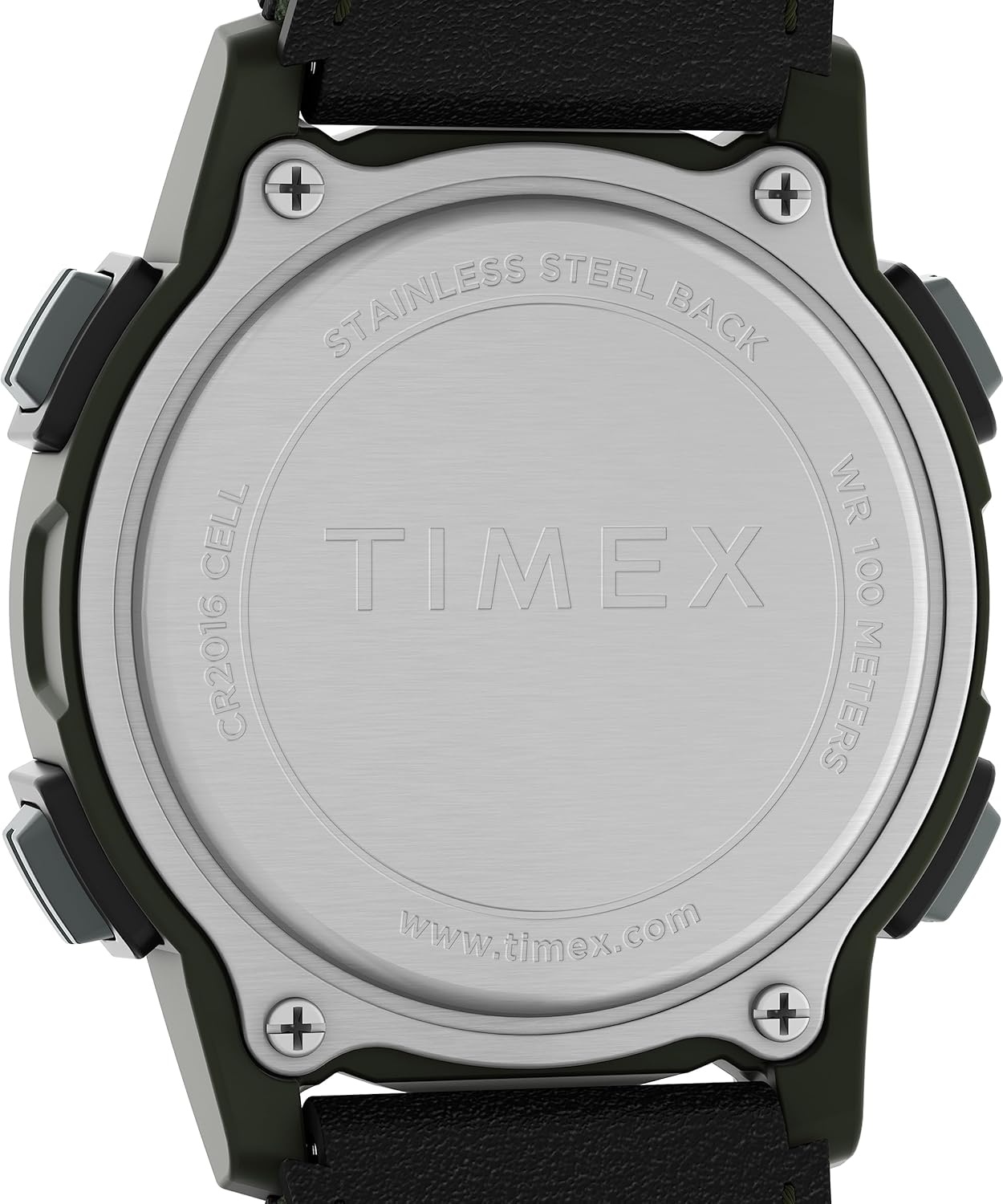 image:imageTimex Unisex Expedition CAT 33mm WatchBlackDigitalGreen