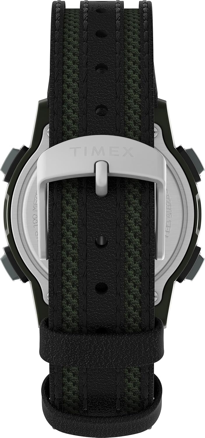 image:imageTimex Unisex Expedition CAT 33mm WatchBlackDigitalGreen