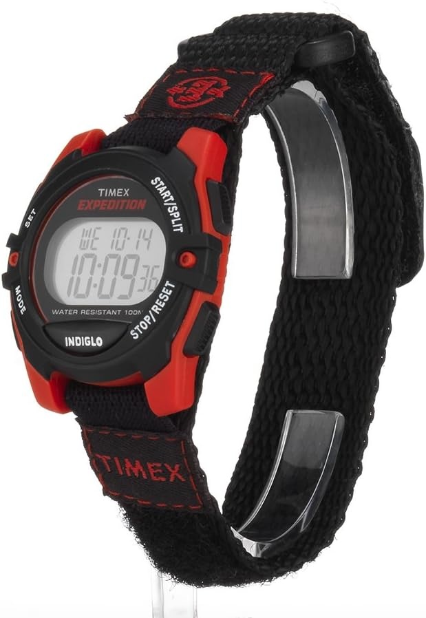 image:imageTimex Unisex Expedition Digital CAT 33mm WatchBlackRed