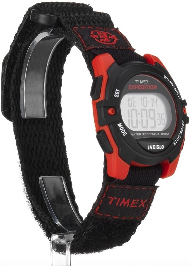 image:imageTimex Unisex Expedition Digital CAT 33mm WatchBlackRed
