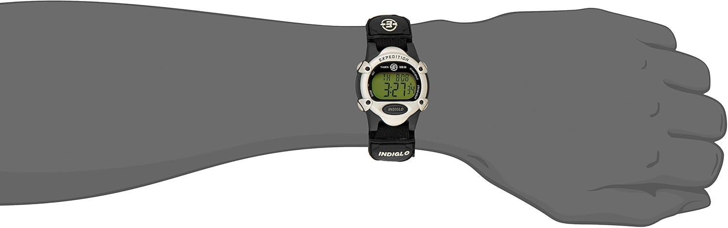 image:imageTimex Unisex Expedition Digital CAT 33mm WatchBlackSilverTone