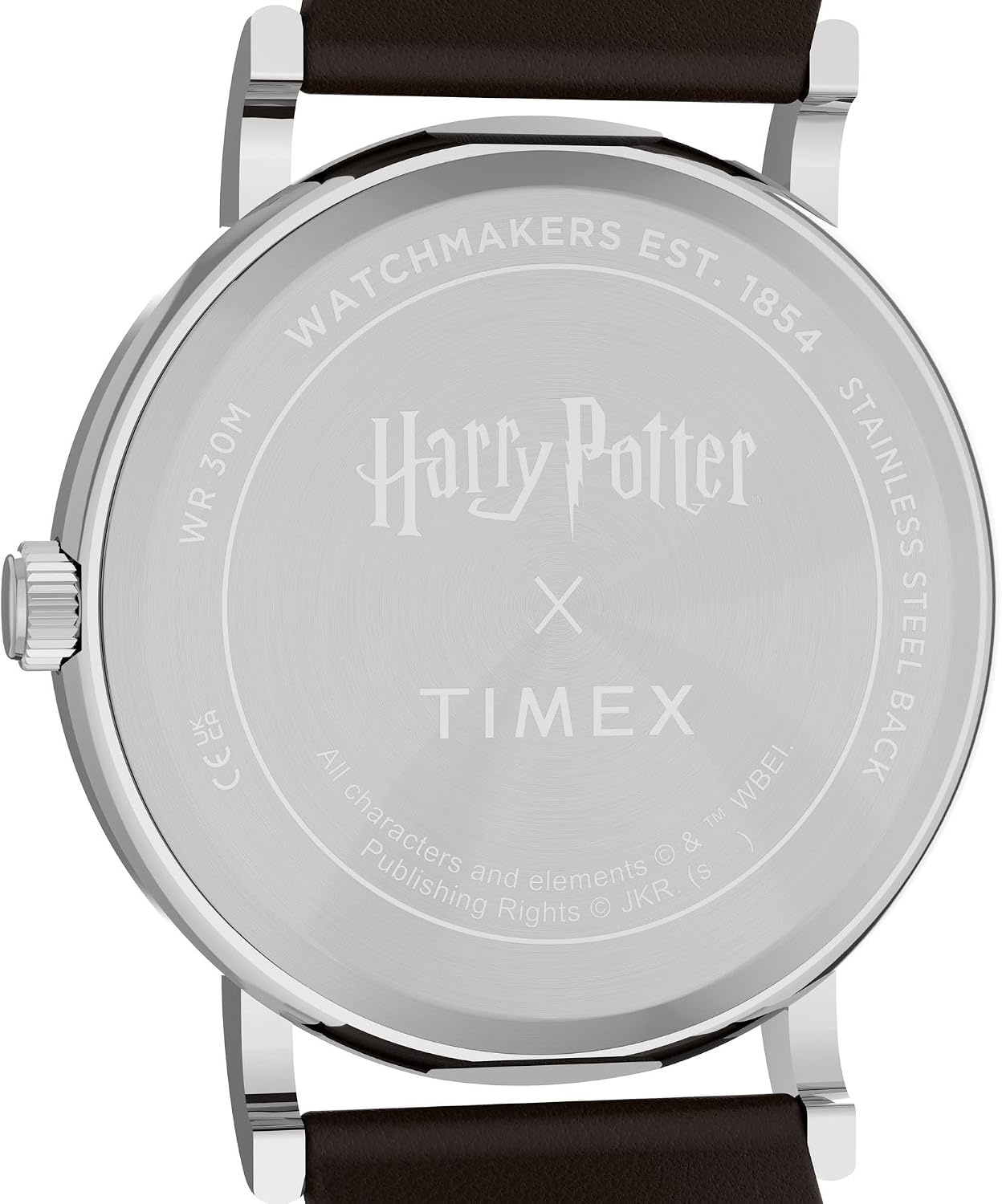 image:imageTimex Unisex Harry Potter x Weekender Slytherin House 38mm Watch Brown Two Piece Cream Dial SilverTone Case
