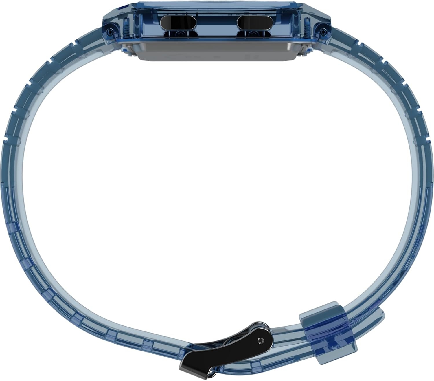 image:imageTimex Unisex Q LCA 35mm Watch Gray Strap Digital Dial Gray CaseBlueDigitalBlue