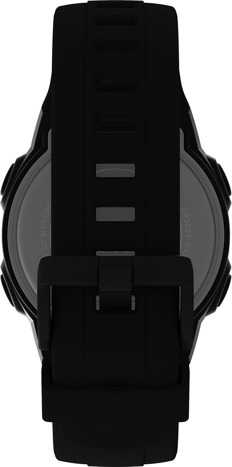 image:imageTimex Unisex T100 40mm WatchBlackDigitalBlack